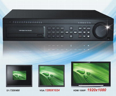 Security System Professional Real Time D1 DVR